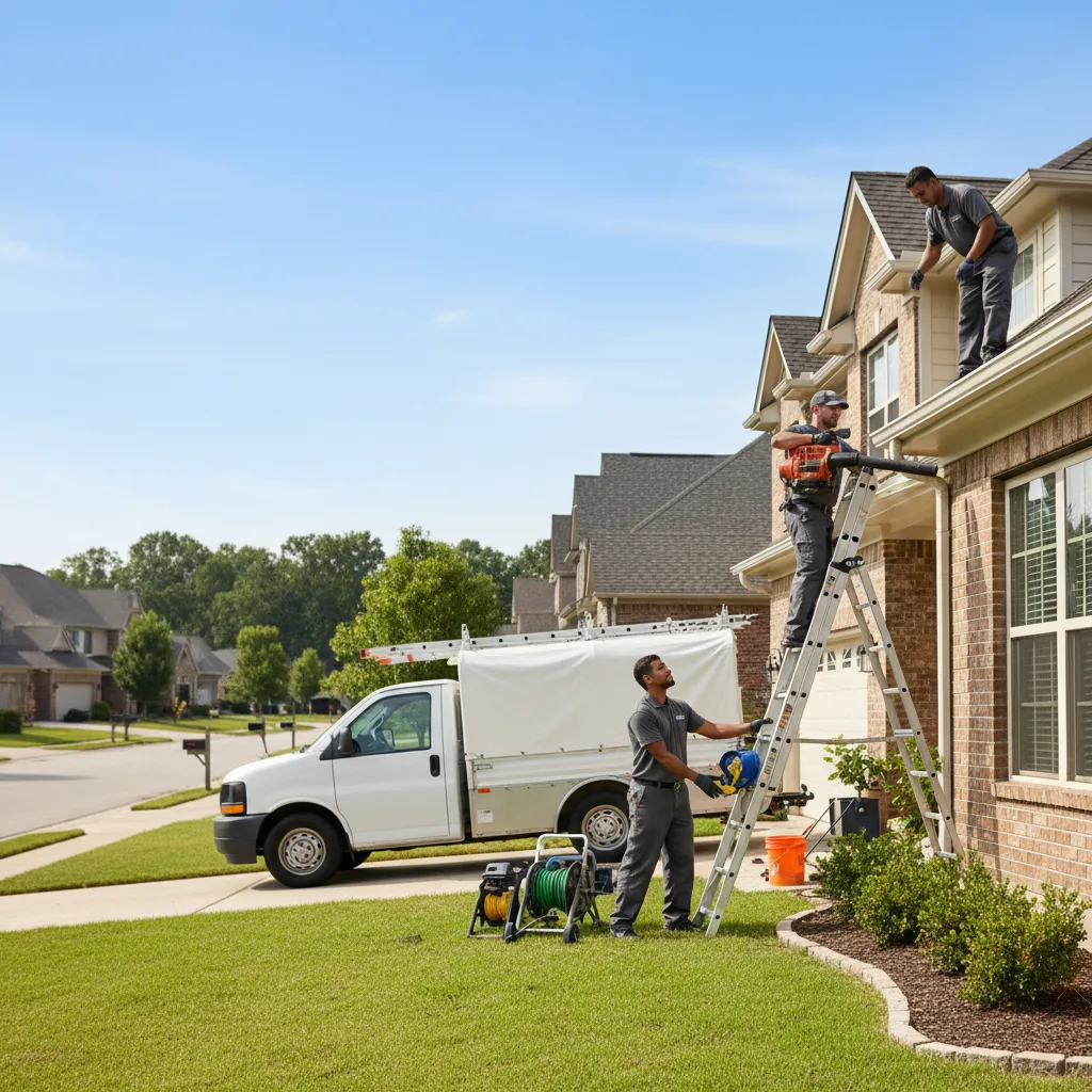 Home Gutter Service in Horton, MI near me